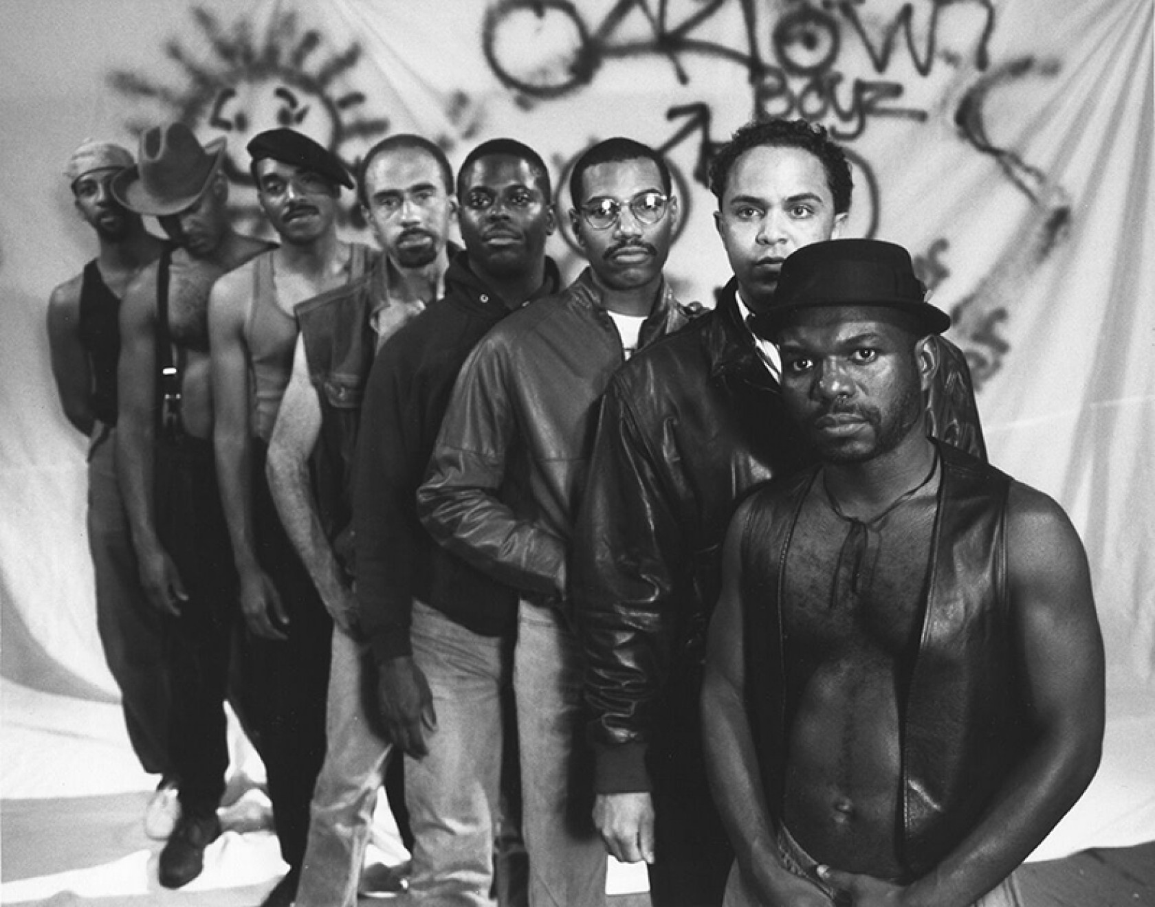 Production still from Marlon Riggs, Tongues Untied, 1989, video, image courtesy of Signifyin’ Works