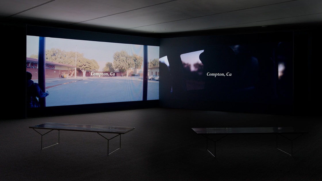 Kahlil Joseph: Double Conscience Installation View 01