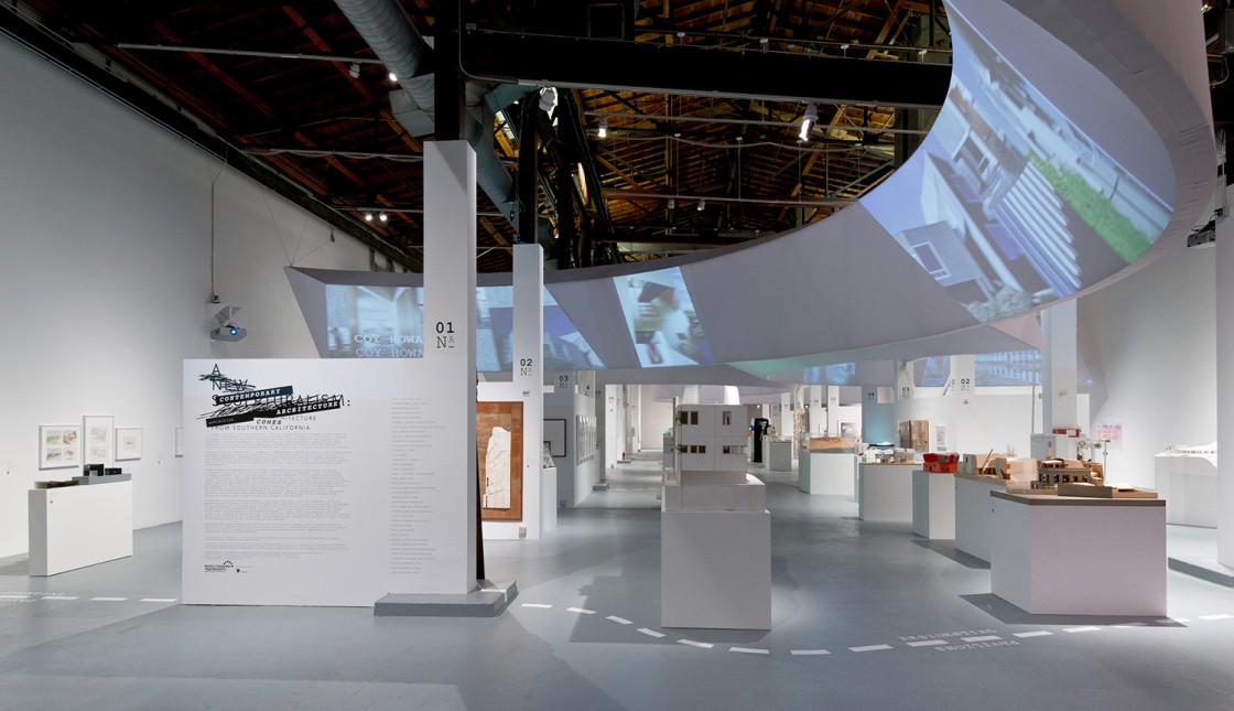 A New Sculpturalism: Contemporary Architecture from Southern California Installation View 01