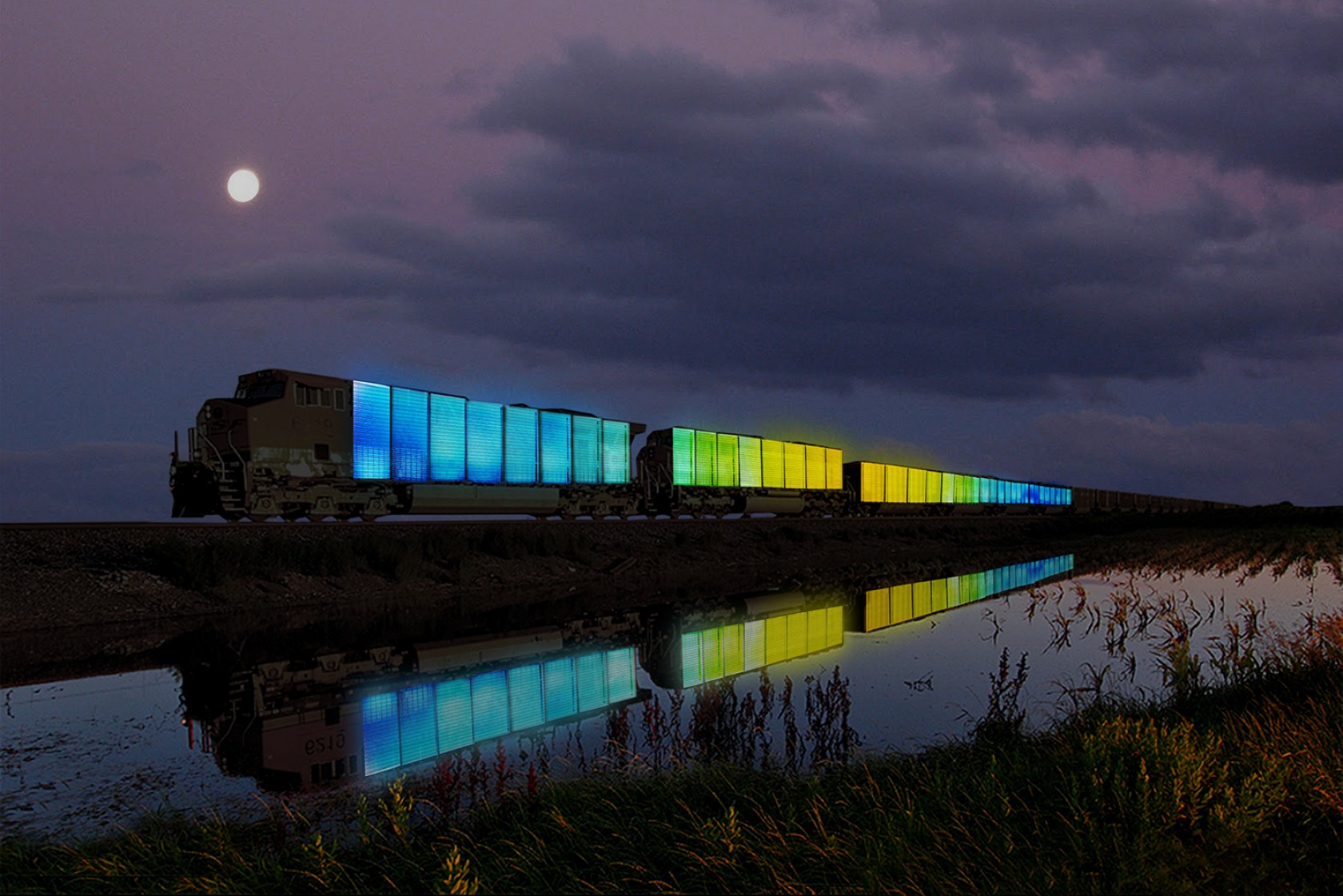 Doug Aitken, Station to Station (still)