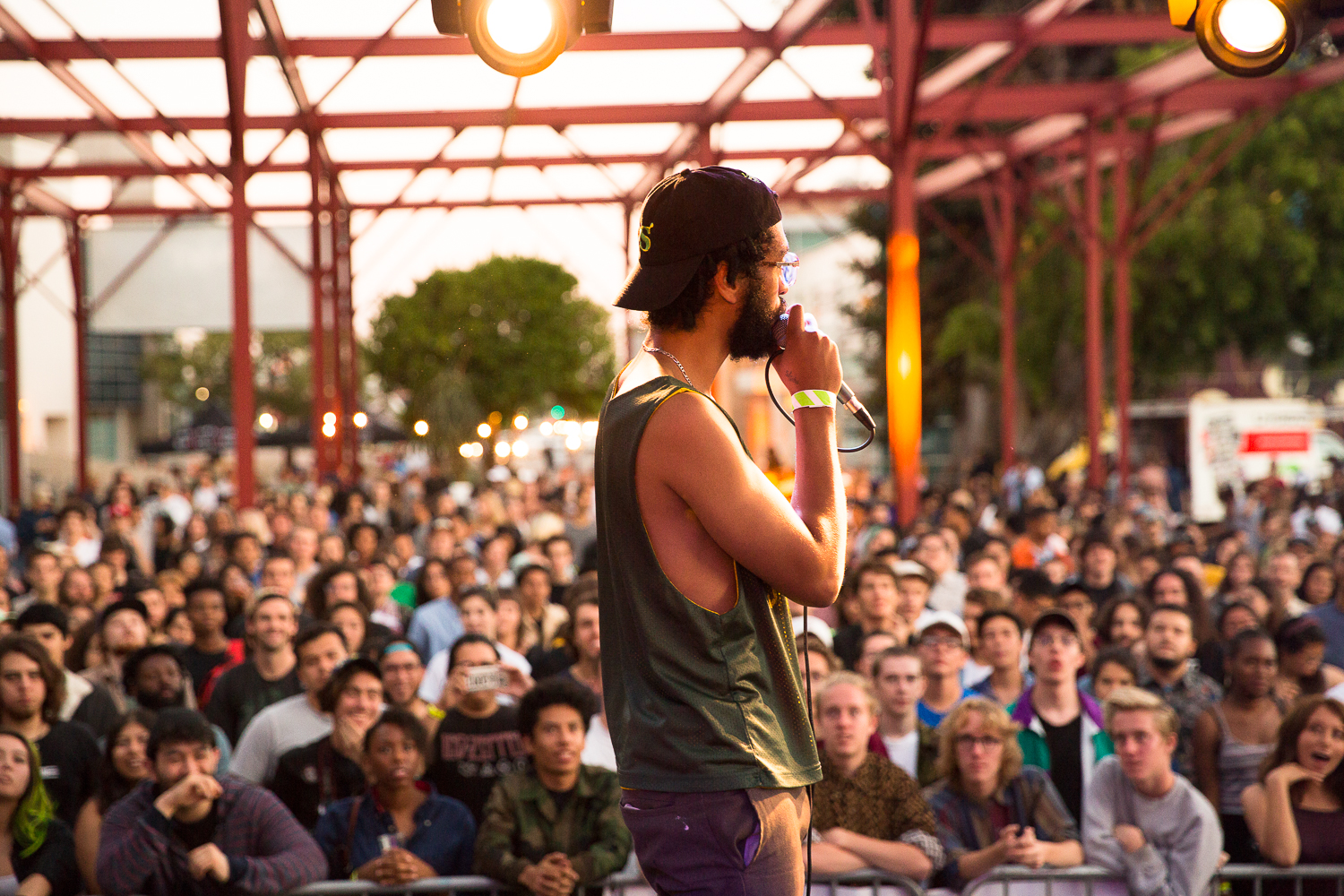 MOCA Music: Teebs, Milo, Josef Leimberg, and DJ Nobody, photo by Myles Pettengill