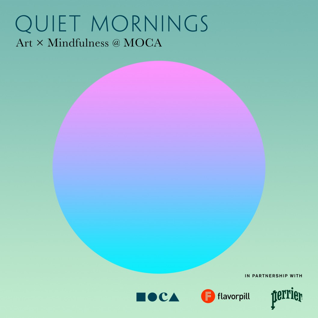 quiet mornings art x mindfulness moca moca