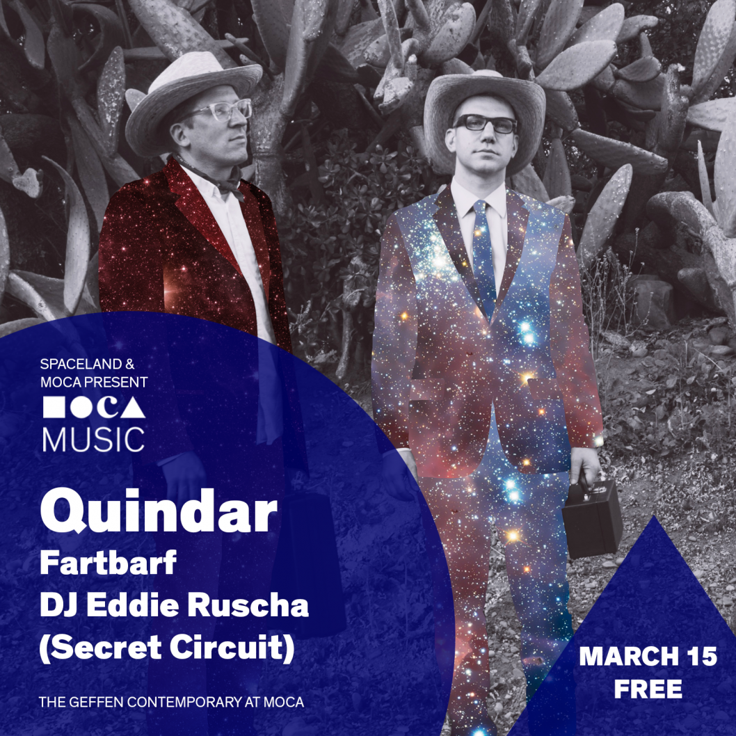 MOCA Music: Quindar, Fartbarf, and DJ Eddie Rusche / Secret Circuit