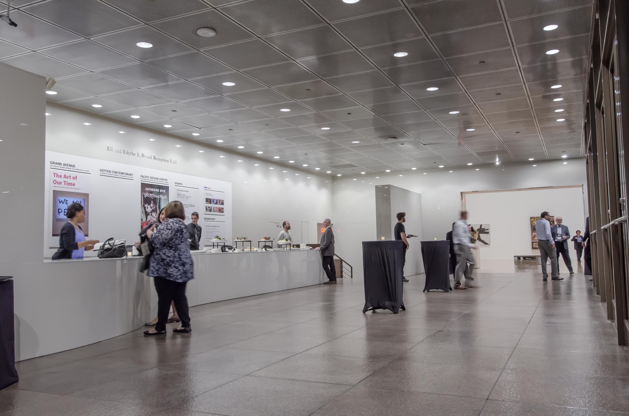 Eli and Edythe L. Broad Lobby, photo by Gene Ogami