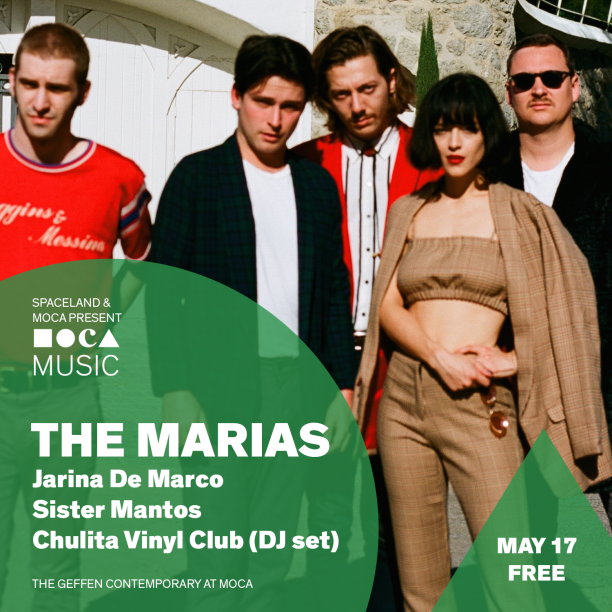 MOCA Music: THE MARIAS, Jarina De Marco, Sister Mantos, and Chulita Vinyl Club