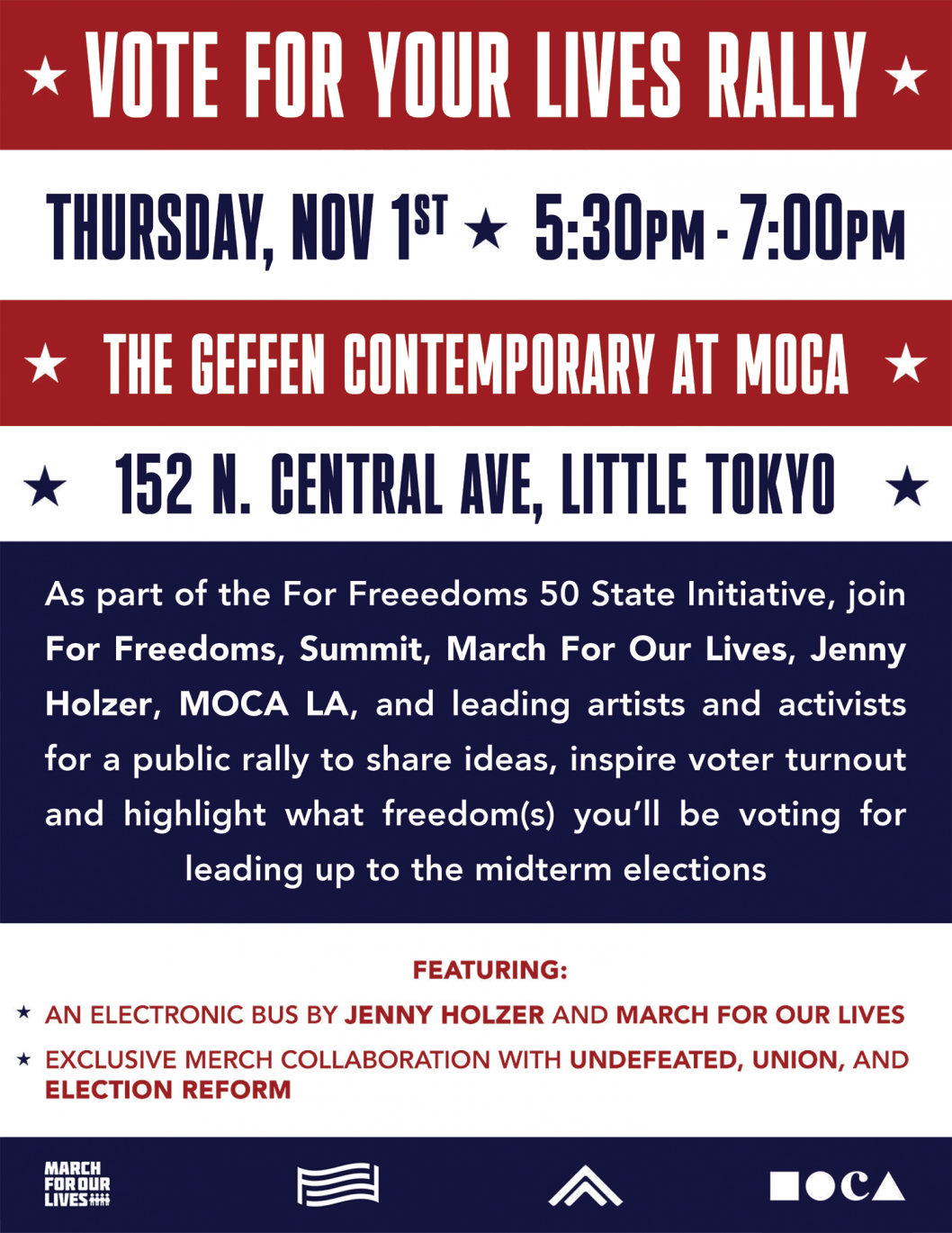 Vote for Your Lives Rally