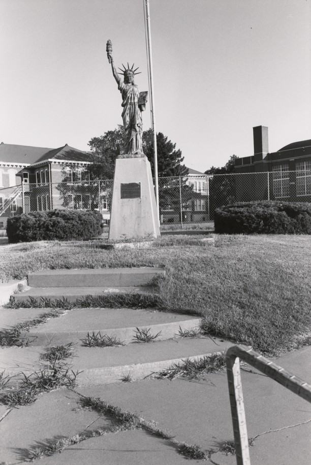 A Boy Scout Statue of Liberty. Wichita, Kansas