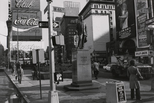 George M. Cohan. Times Square, New York, New York