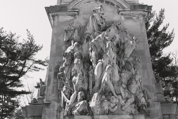 The Princeton Battle Monument. Princeton, New Jersey