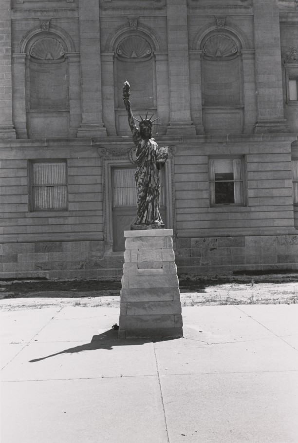 A Boy Scout Statue of Liberty. Madison, Indiana