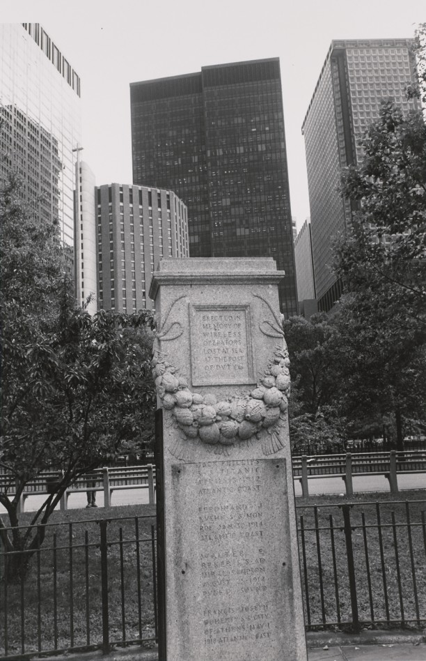 To Wireless Operators Lost at Sea. New York, New York