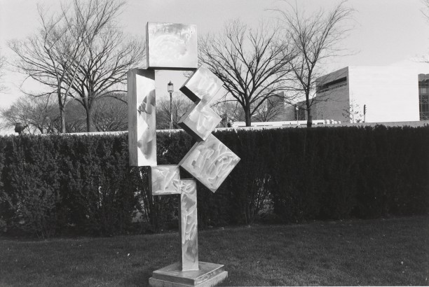 Untitled, Metal Sulpture of Box Configuration