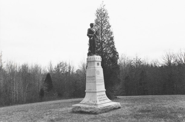 Untitled from Shiloh National Military Park, Tenessee (rebel with a gun)