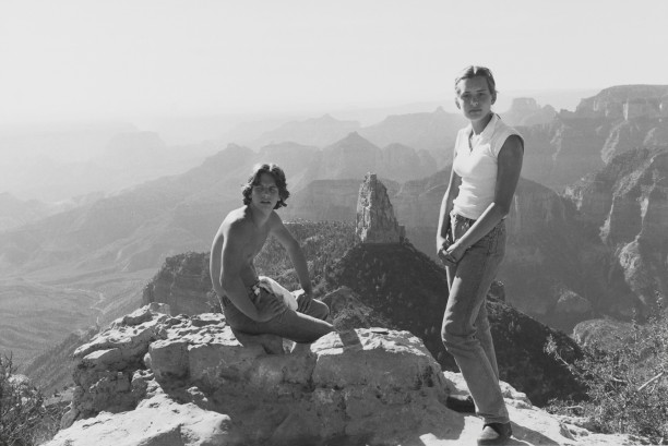 Erik and Anna Friedlander, Grand Canyon, Arizona, 1977