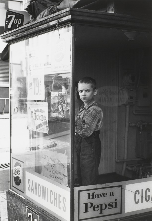 Boy in Window, Baltimore, 1962