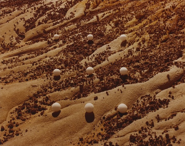 Mine Desert Snowballs, Hell's Half Acre, Wyoming
