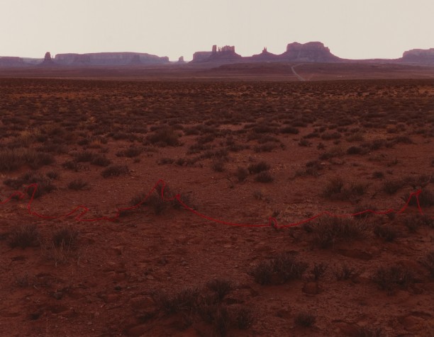 Monument Valley with Red String, Monument Valley, Utah