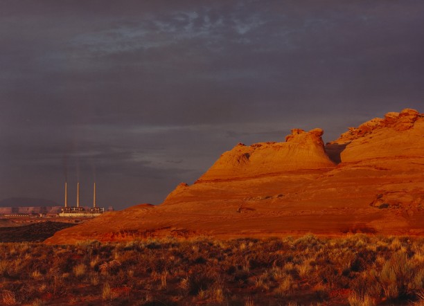 Navaho Generating Station (evening), Lake Powell, Arizona