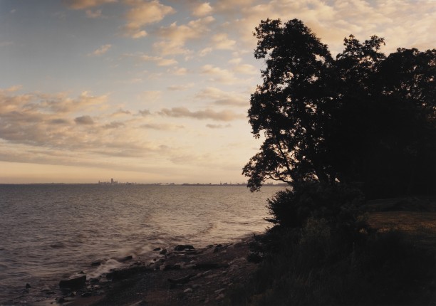 View of Lake Erie and Buffalo from Wanakah