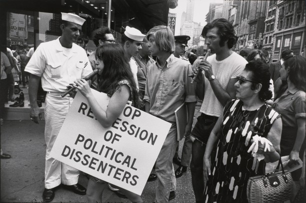 Political Demonstration, New York, 1969