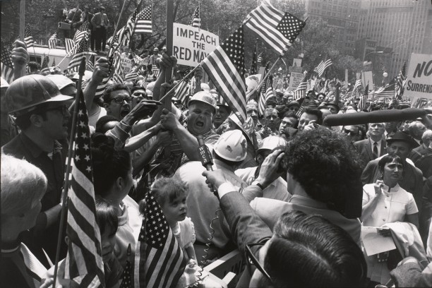 Hard-Hat Rally, New York, 1969