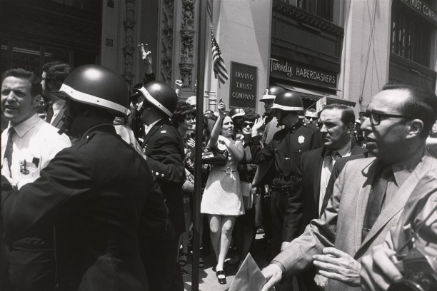 Labor Union Peace Rally, Lower Broadway, New York, 1969