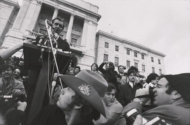 Presidential Candidates' Rally, Statehouse, Providence, R. I., 1971