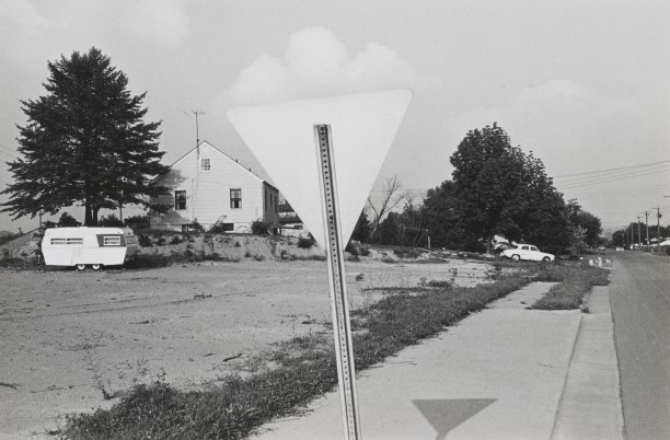 Untitled (House, Trailor, Sign, Cloud)