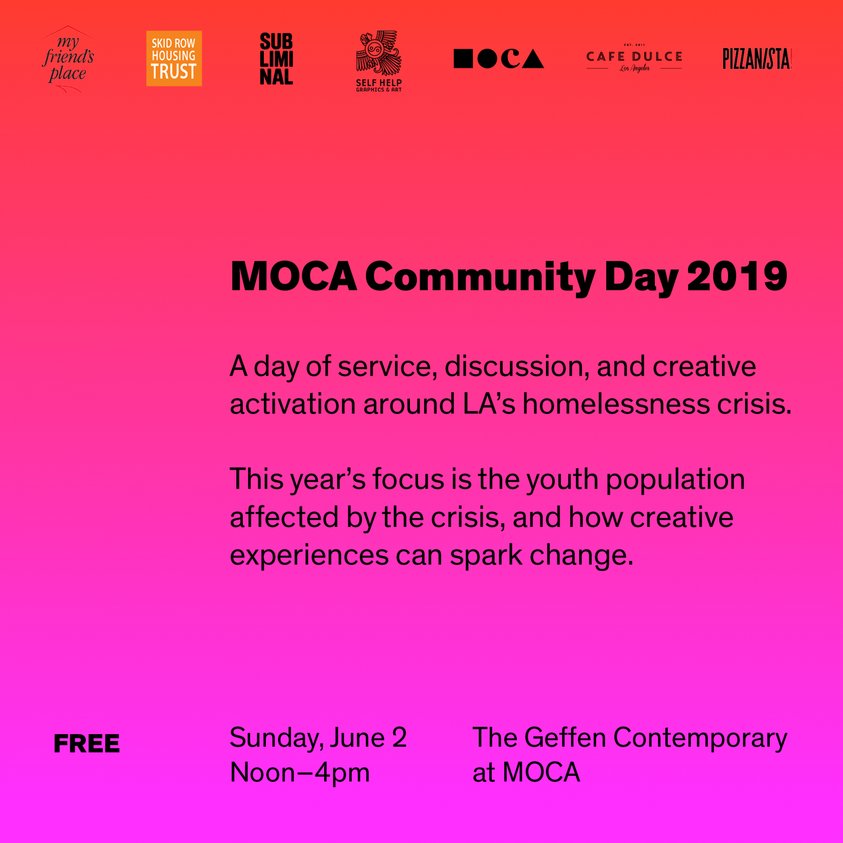 MOCA Community Day 2019