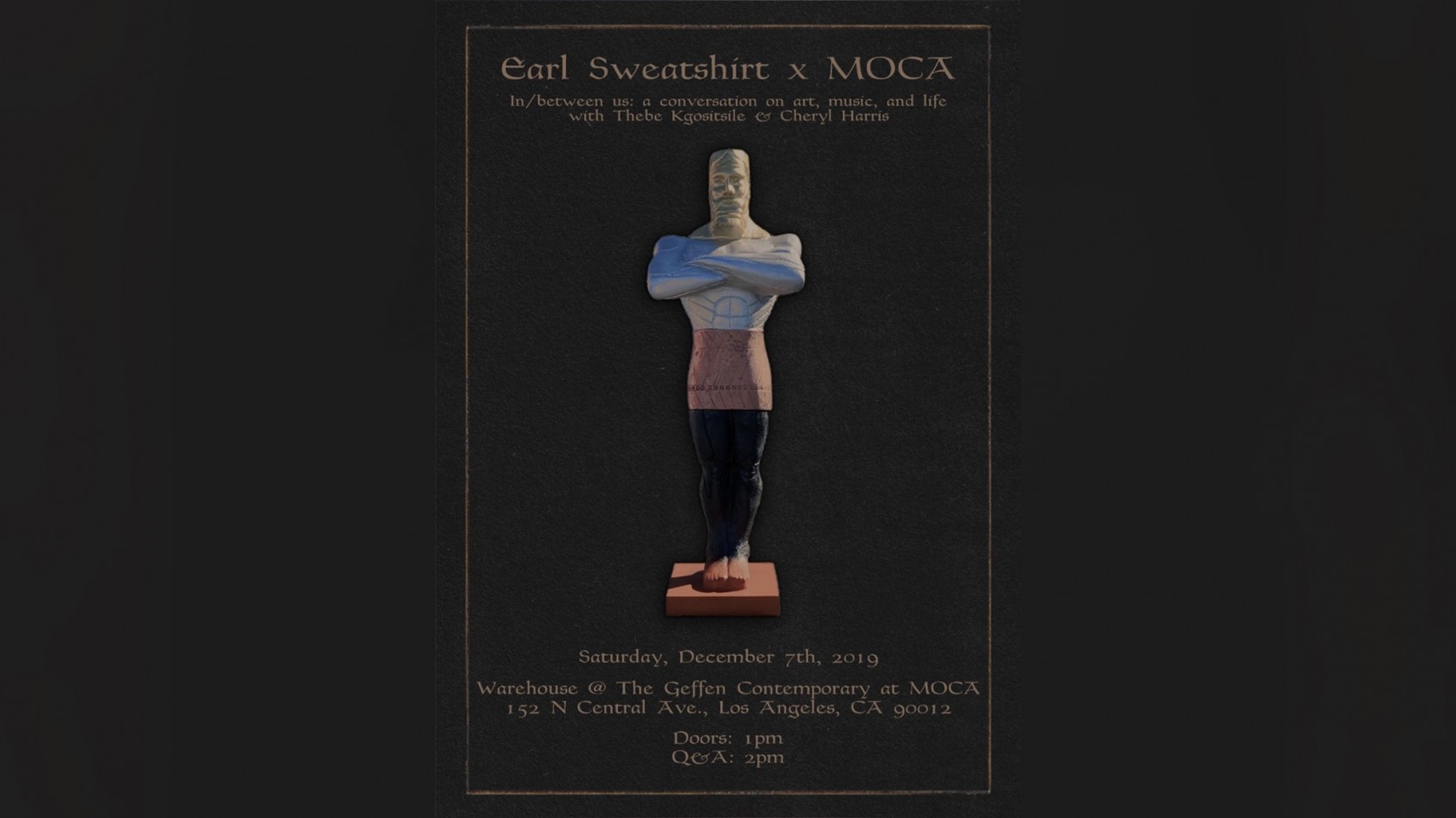 Earl Sweatshirt x MOCA