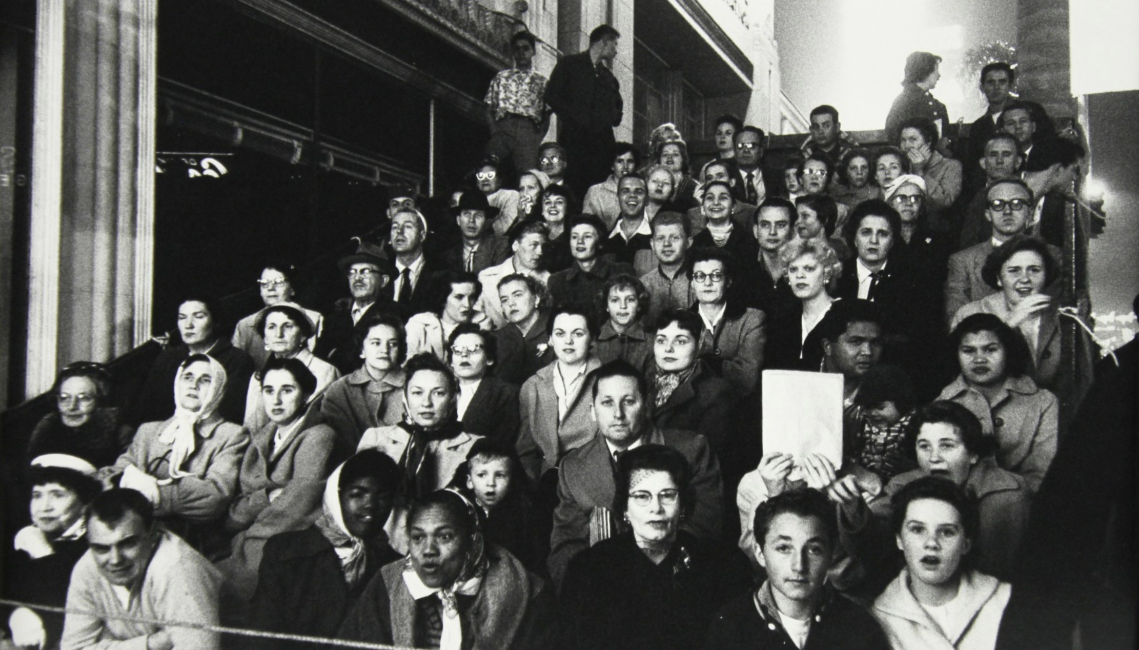 Robert Frank, Hollywood, California (premiere in Hollywood), Gelatin silver print, Paper: 9 1/4 x 13 15/16 in. (23.5 x 35.4 cm), The Museum of Contemporary Art, Los Angeles Gift of the artist in honor of The Lannan Foundation.