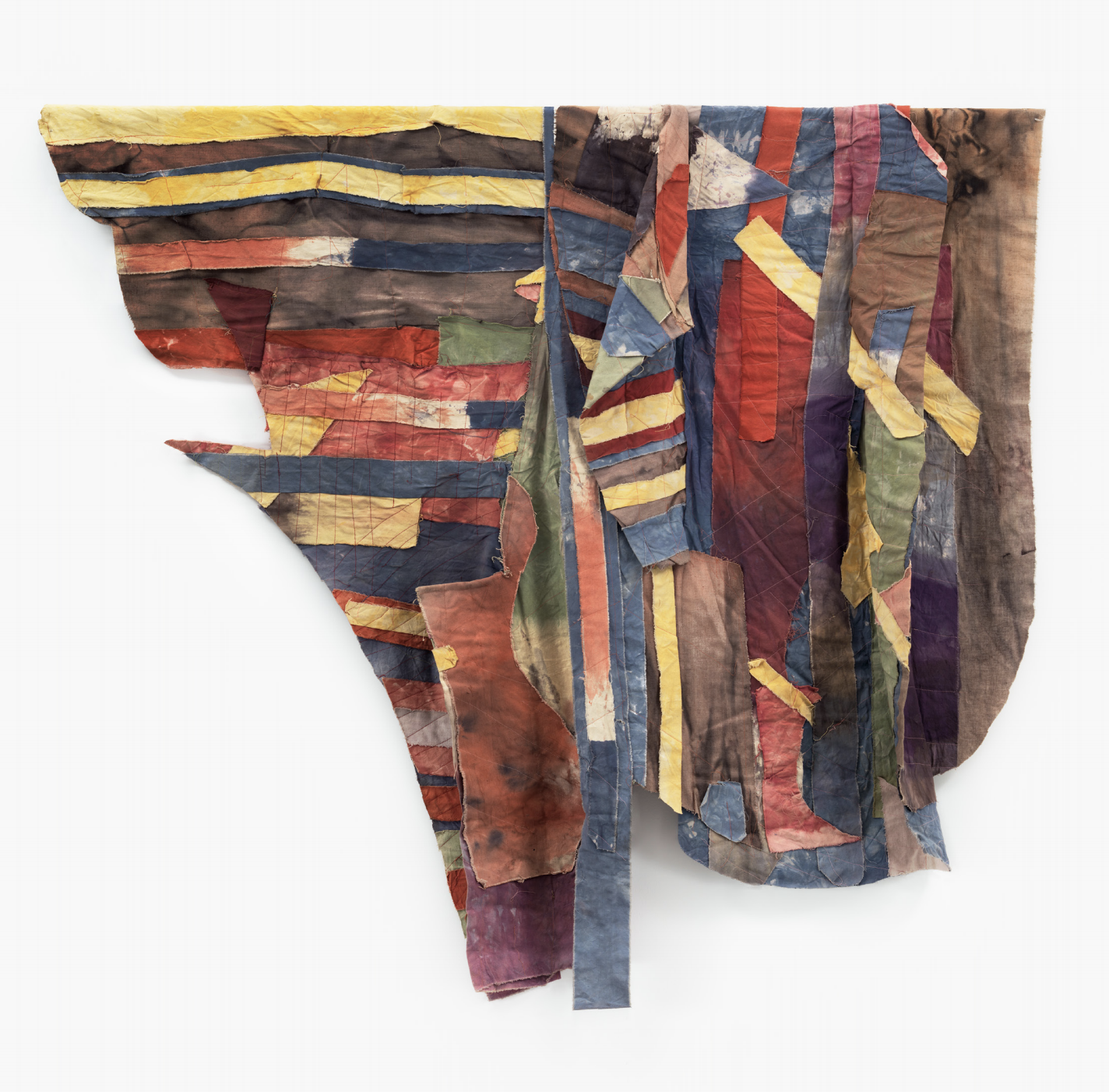 Al Loving, Untitled, 1975, mixed media on canvas, 66 × 74 in. (167.64 × 187.96 cm). Collection of Beth Rudin DeWoody