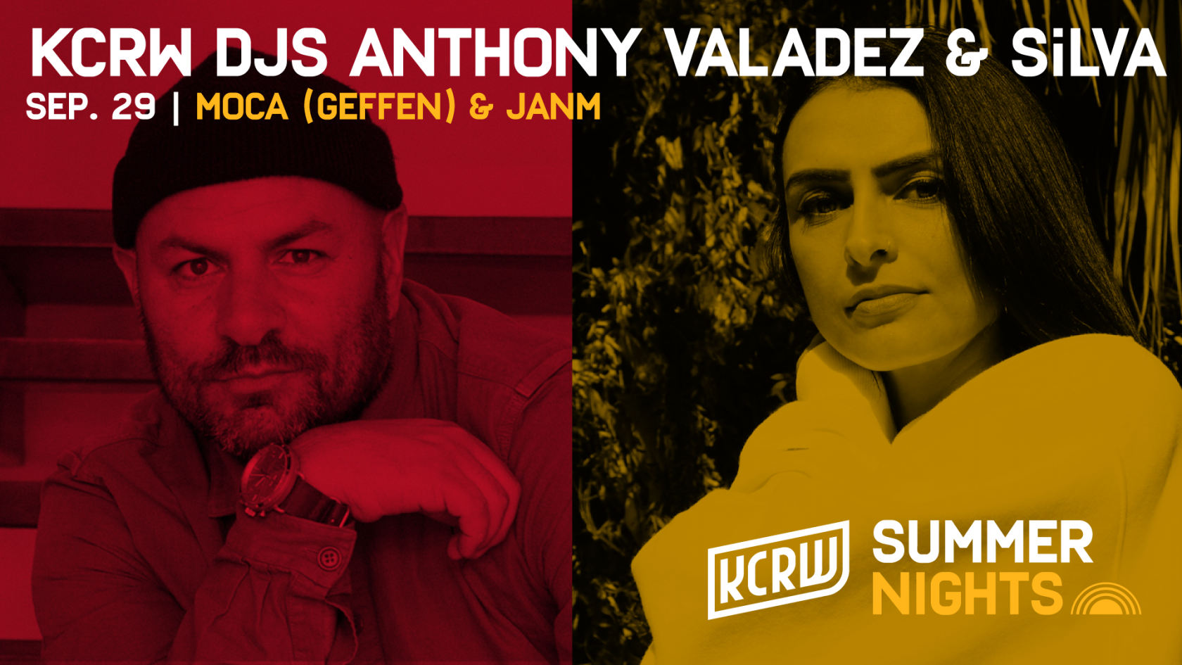 KCRW Summer Nights at MOCA Geffen & JANM with DJs Anthony Valadez + SiLVA