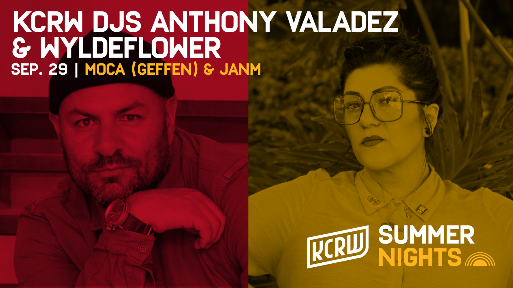 KCRW Summer Nights at MOCA Geffen & JANM with DJs Anthony Valadez + Wyldeflower
