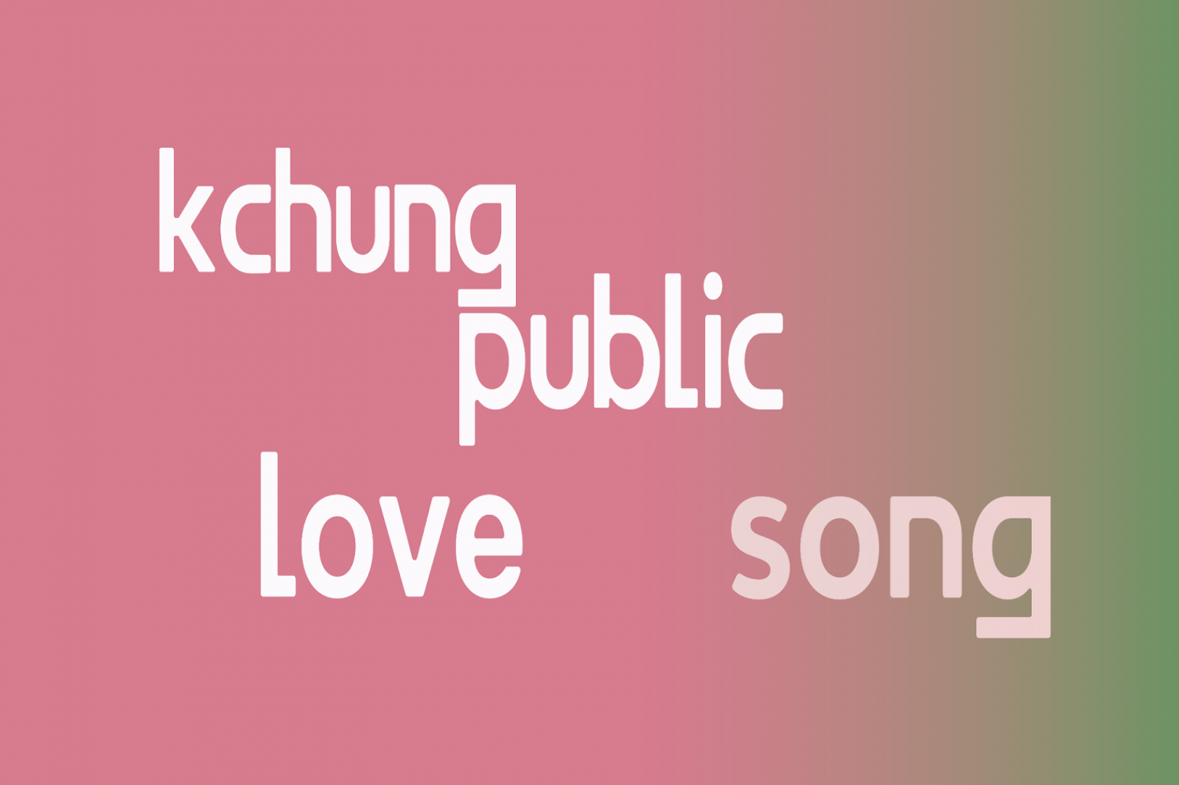 KCHUNG Public: Love Song with Chief Adjuah formerly Christian Scott and Wyldeflower