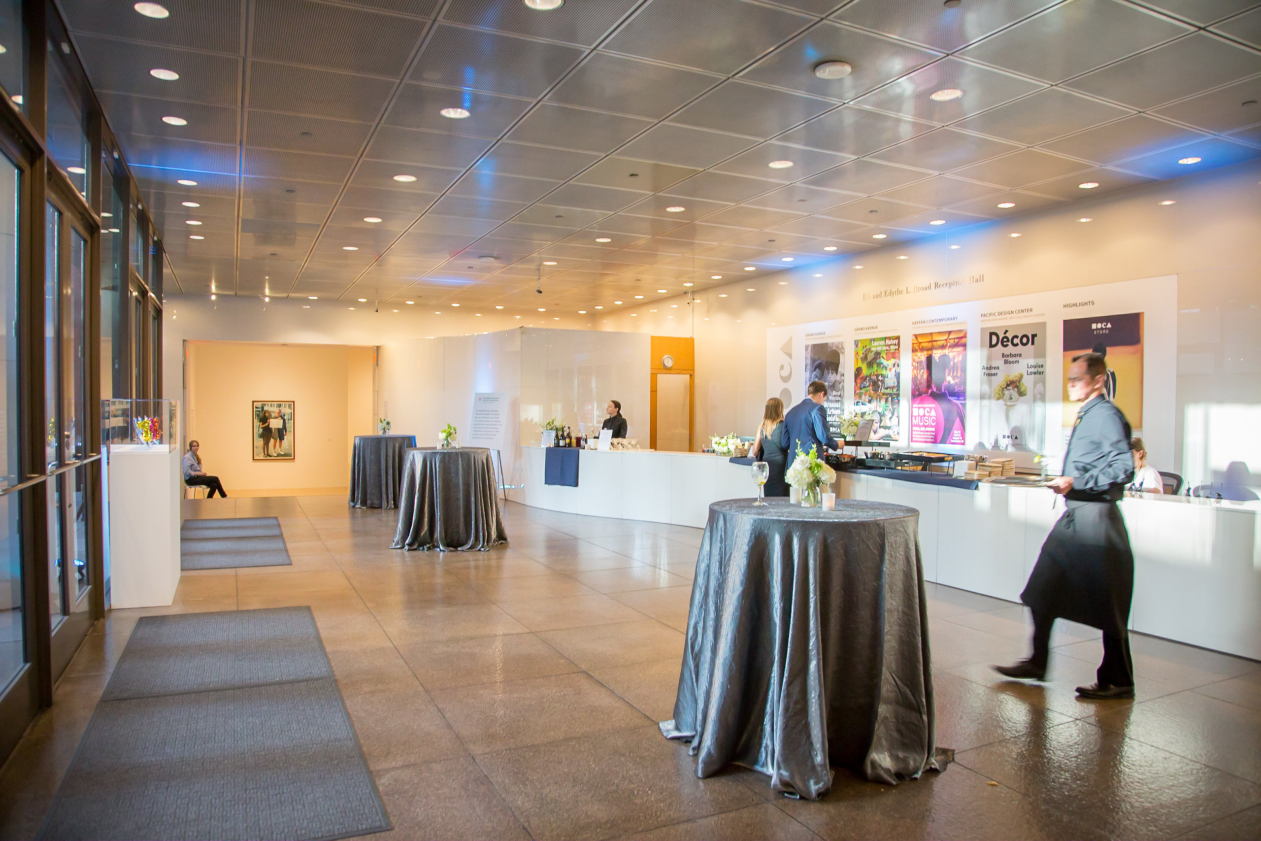 Eli and Edythe L. Broad Lobby, photo by Jonah Light Photography