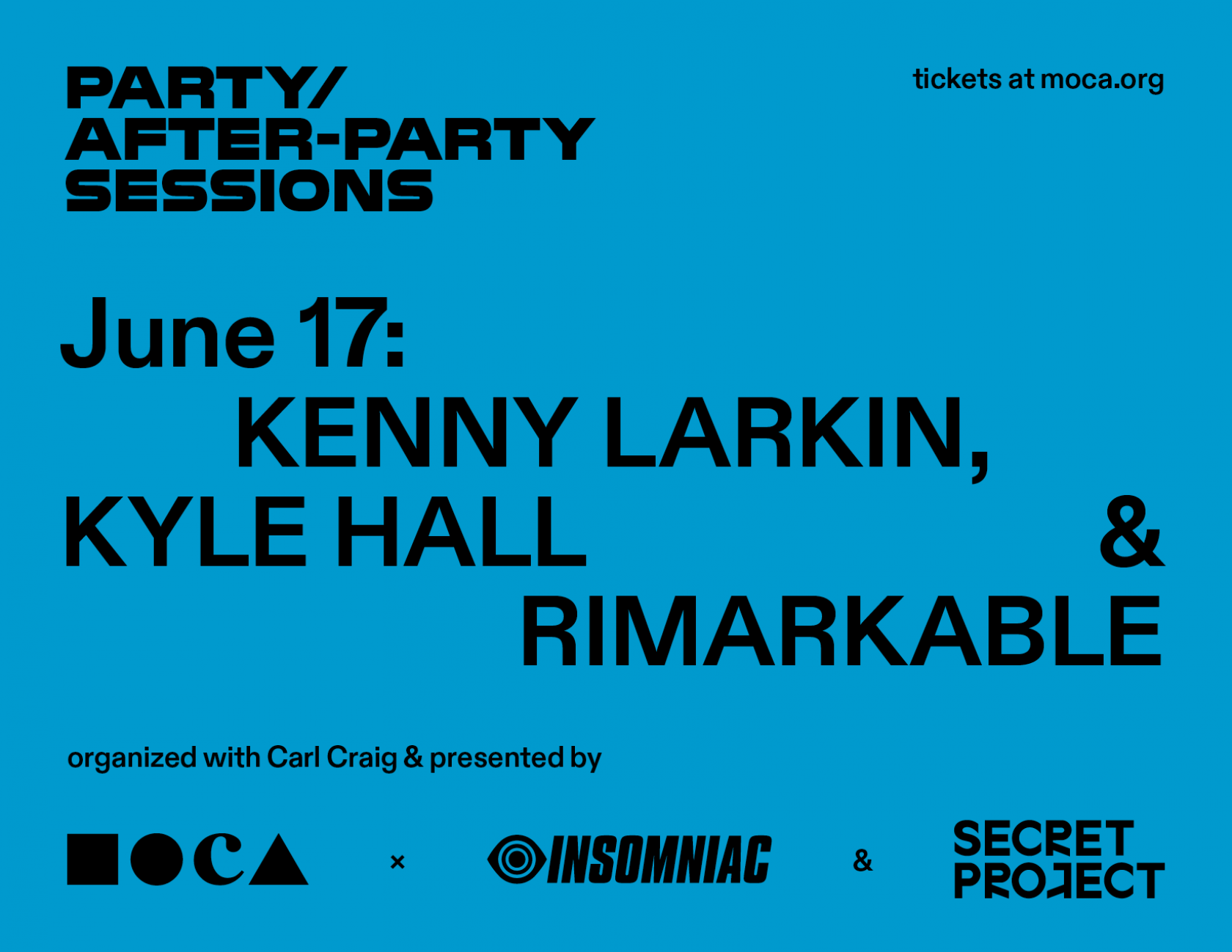 Party/After-Party Sessions With Kenny Larkin, Rimarkable, and Kyle Hall