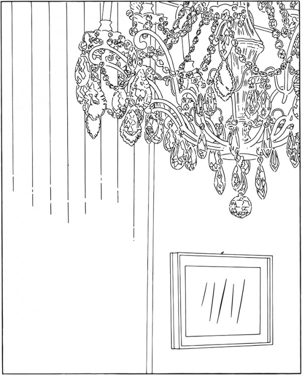 Chandelier (traced)
